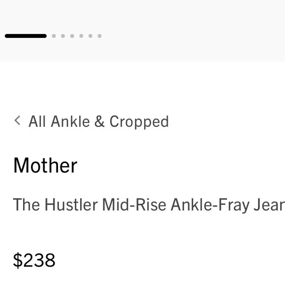 Mother Jeans The Hustler Ankle Light Blue Jeans 28 - Picture 8 of 17